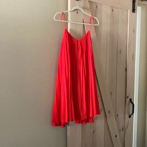 Halston trapeze dress